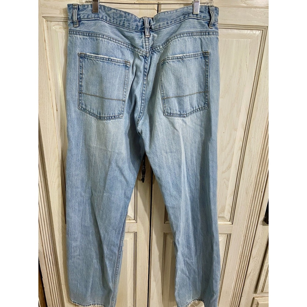 PLUGG Vintage Y2K Men Jeans 34x34 Skater Grunge 2000's Fashion Style Blue